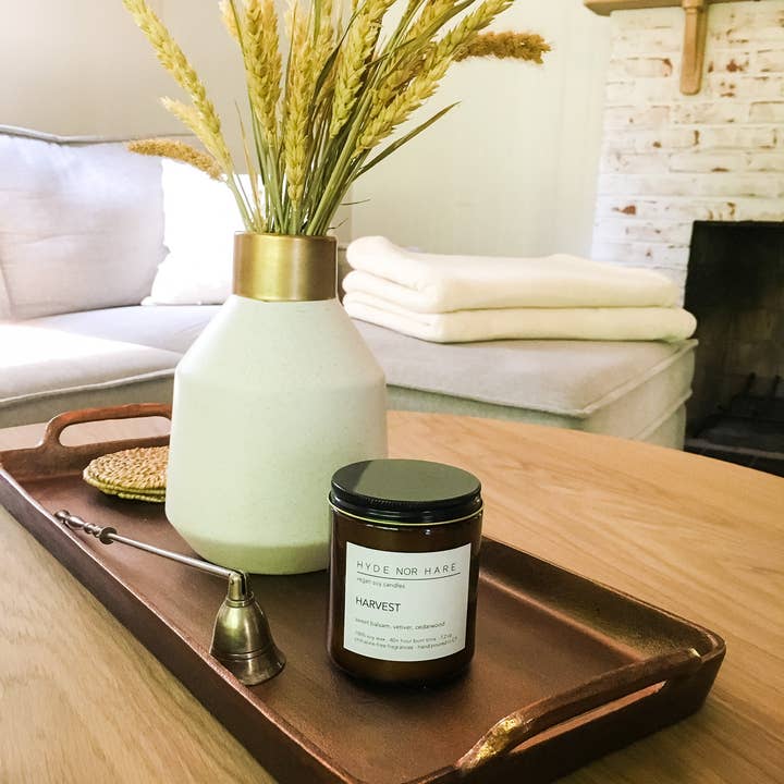 HYDE NOR HARE - Vente Bougie en bocal - Bougie végétalienne au soja HARVEST2