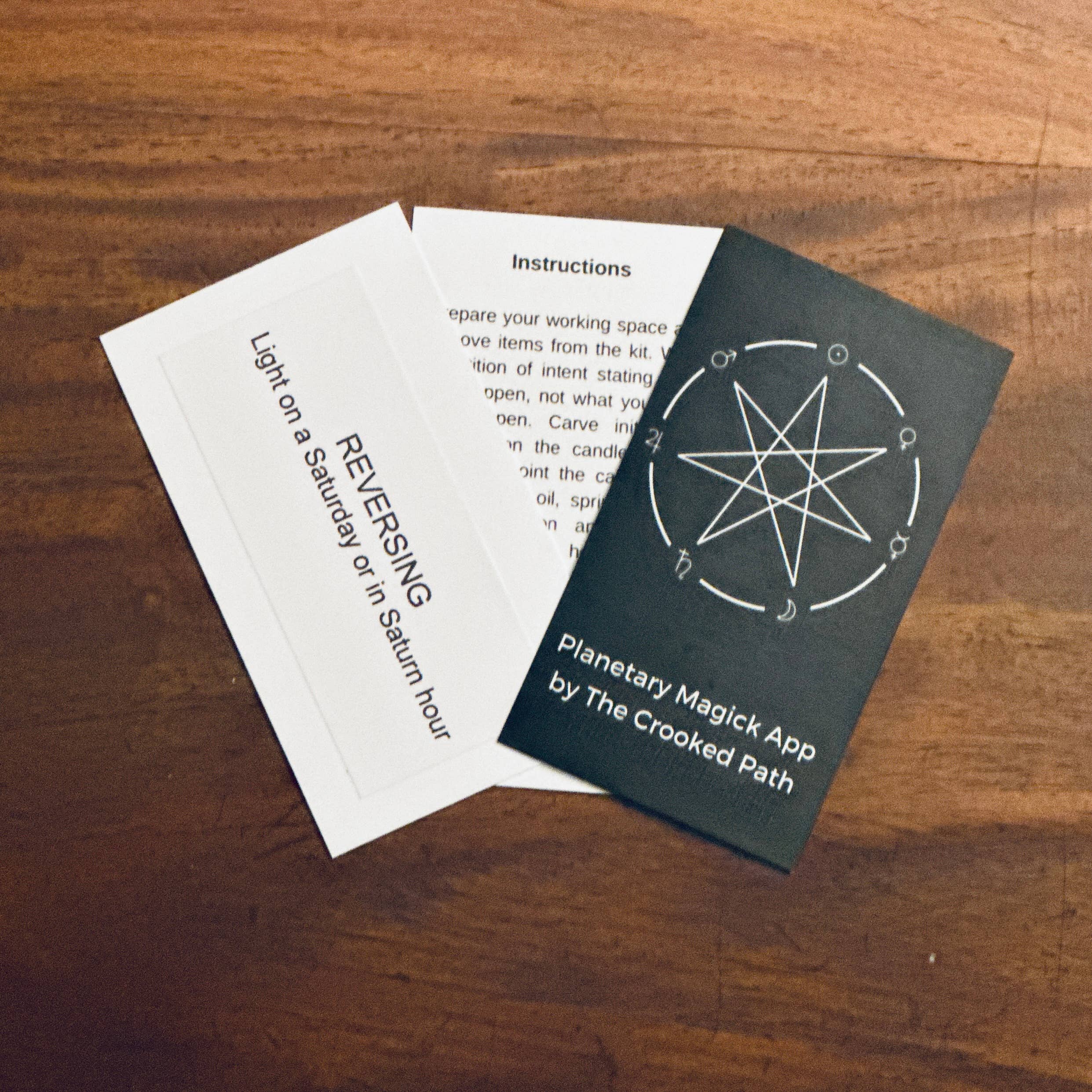 The Crooked Path – Engroshandel Meditationsudstyr – Vende Mini Spell Kit3