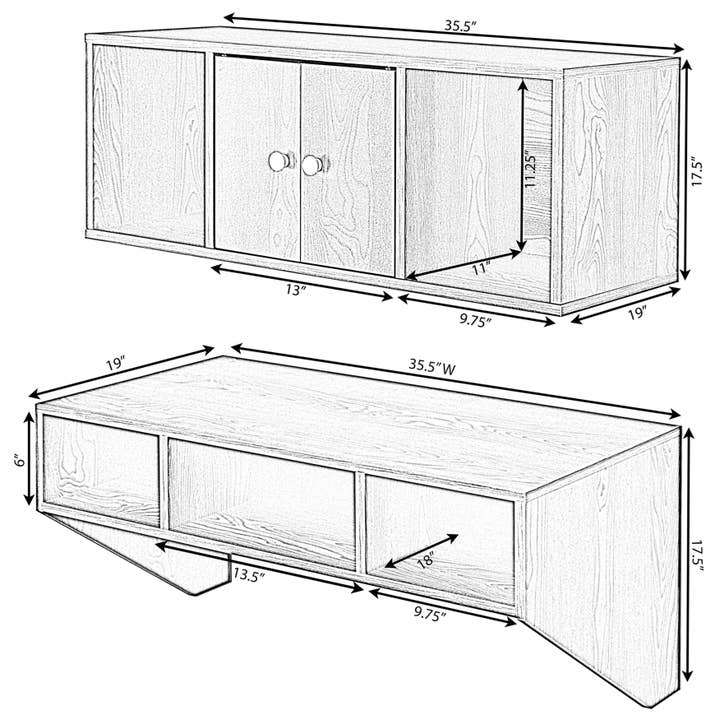 Quickway Imports - Wholesale Desk set - Wall Mounted Home Office Furniture Set9