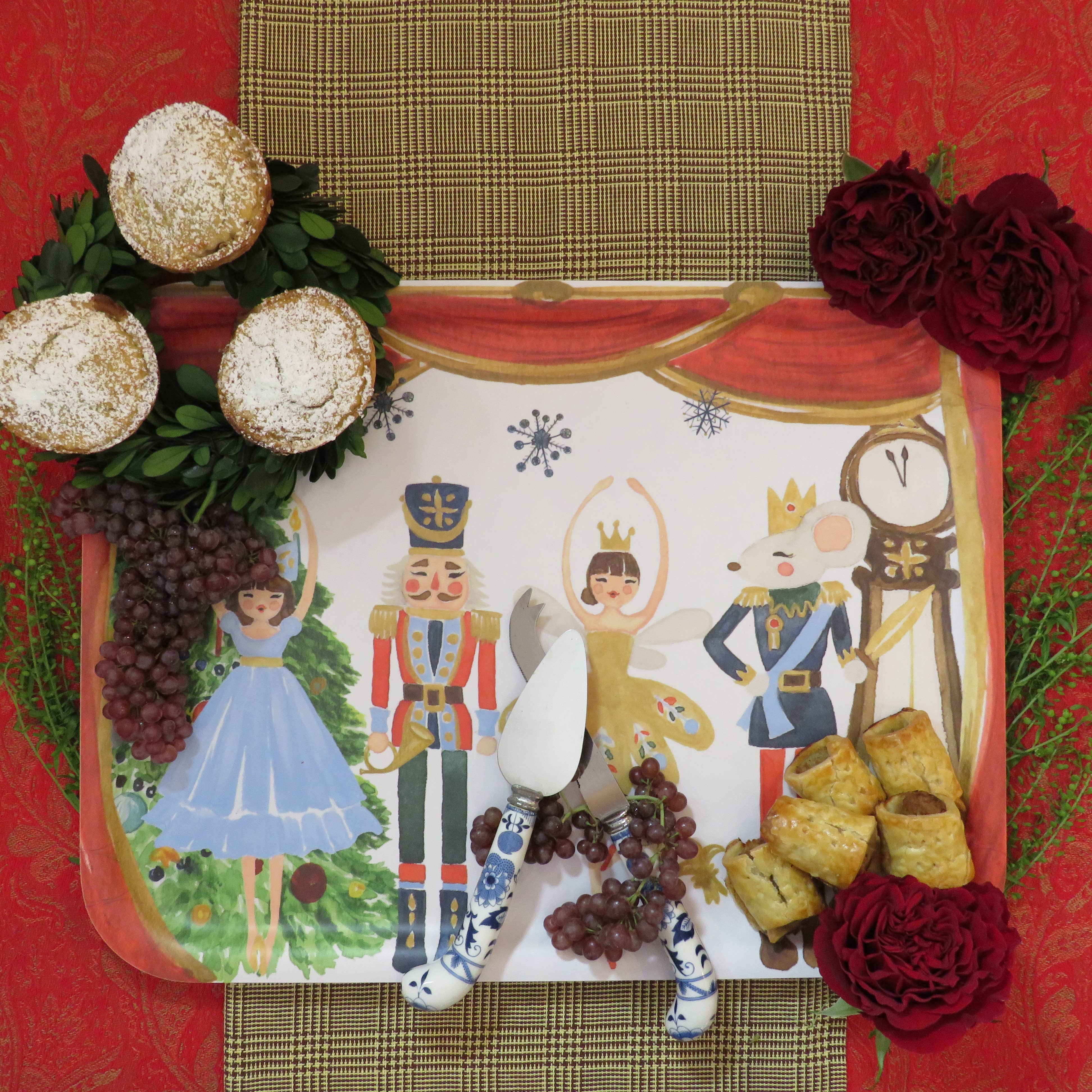 The Muddy Dog - Wholesale Serving Tray - Christmas Delivery Birchwood Serving Tray: Three Sizes 3