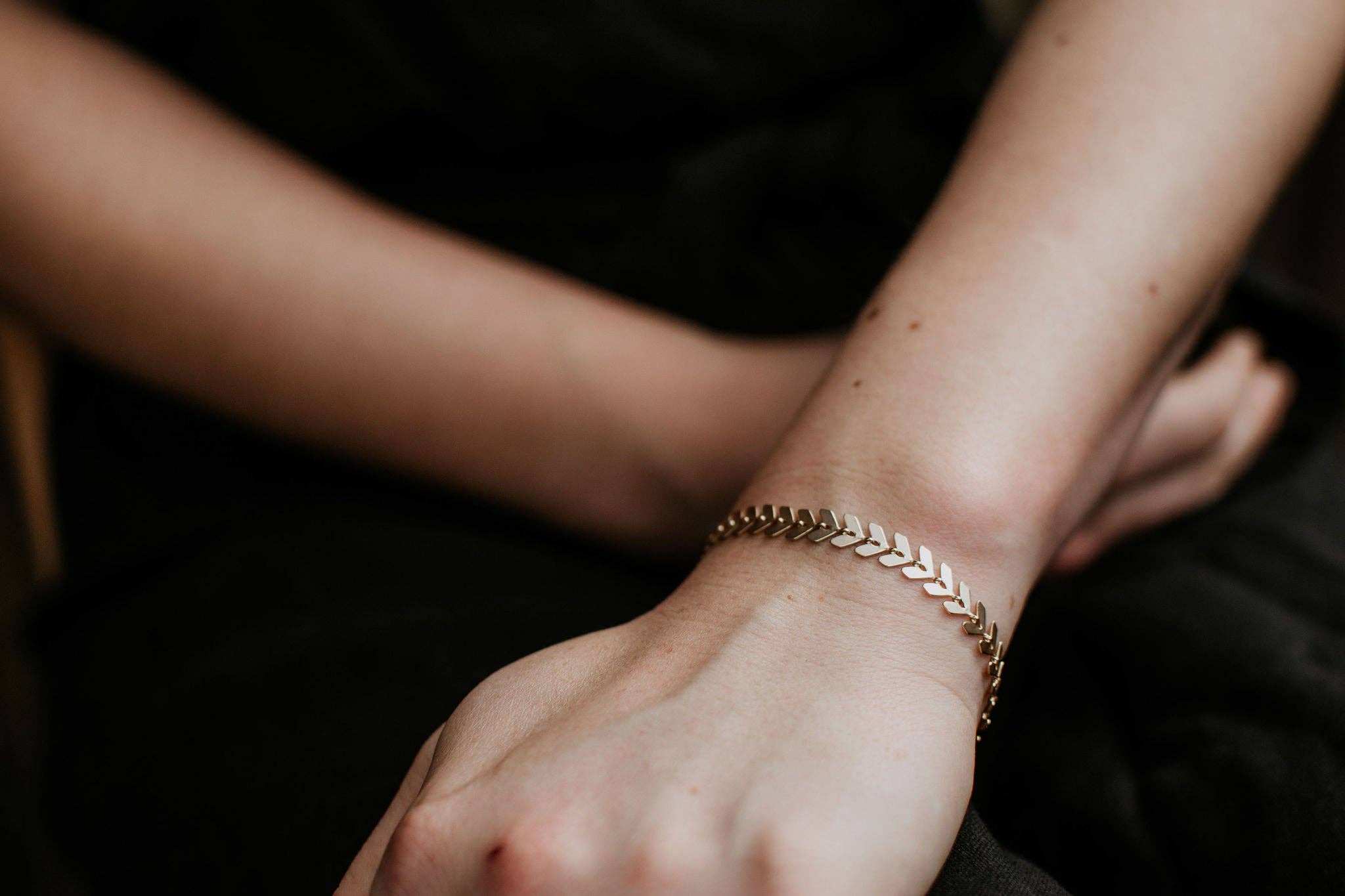 Moxie Collective (formerly Atonement Design) - Wholesale Link & Chain Bracelet - Arrow Bracelet1