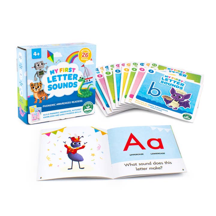 My First Letter Sounds Book Set for wholesale by Junior Learning Inc.