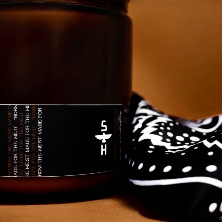 Seventh House Candle - Wholesale Jar/Filled Candle - RODEO QUEEN - Black Currant & Spun Sugar Candle1