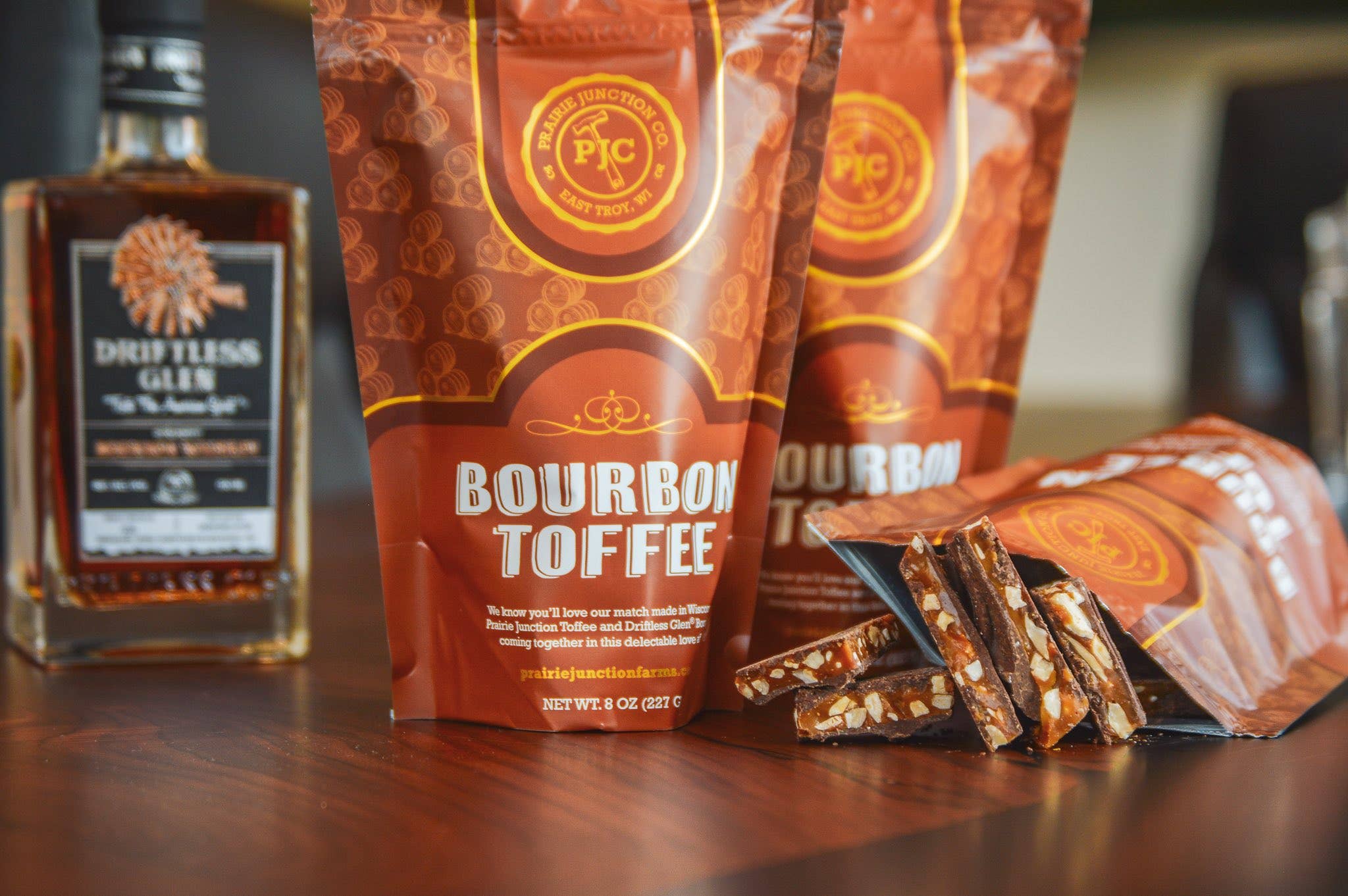 Prairie Junction Co. - Wholesale Toffee - Bourbon Toffee