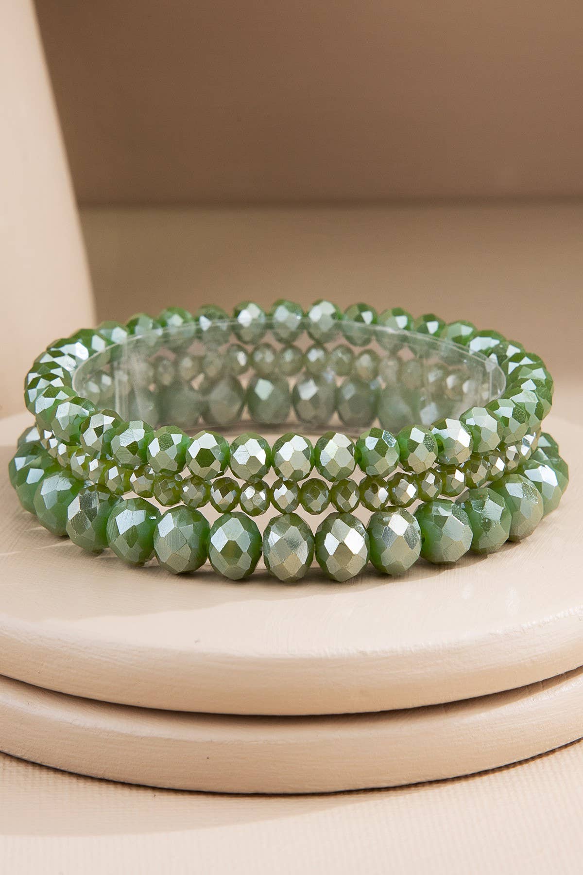 Urbanista – Pulseira de missangas por atacado – Conjunto de Pulseiras de Contas de Vidro de 3 Fios14