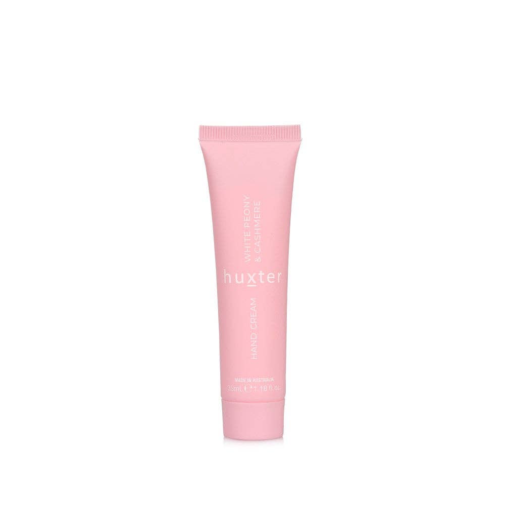 Huxter - Wholesale Hand cream/lotion - 35ml Hand Cream - White Peony & Cashmere (Pink)1
