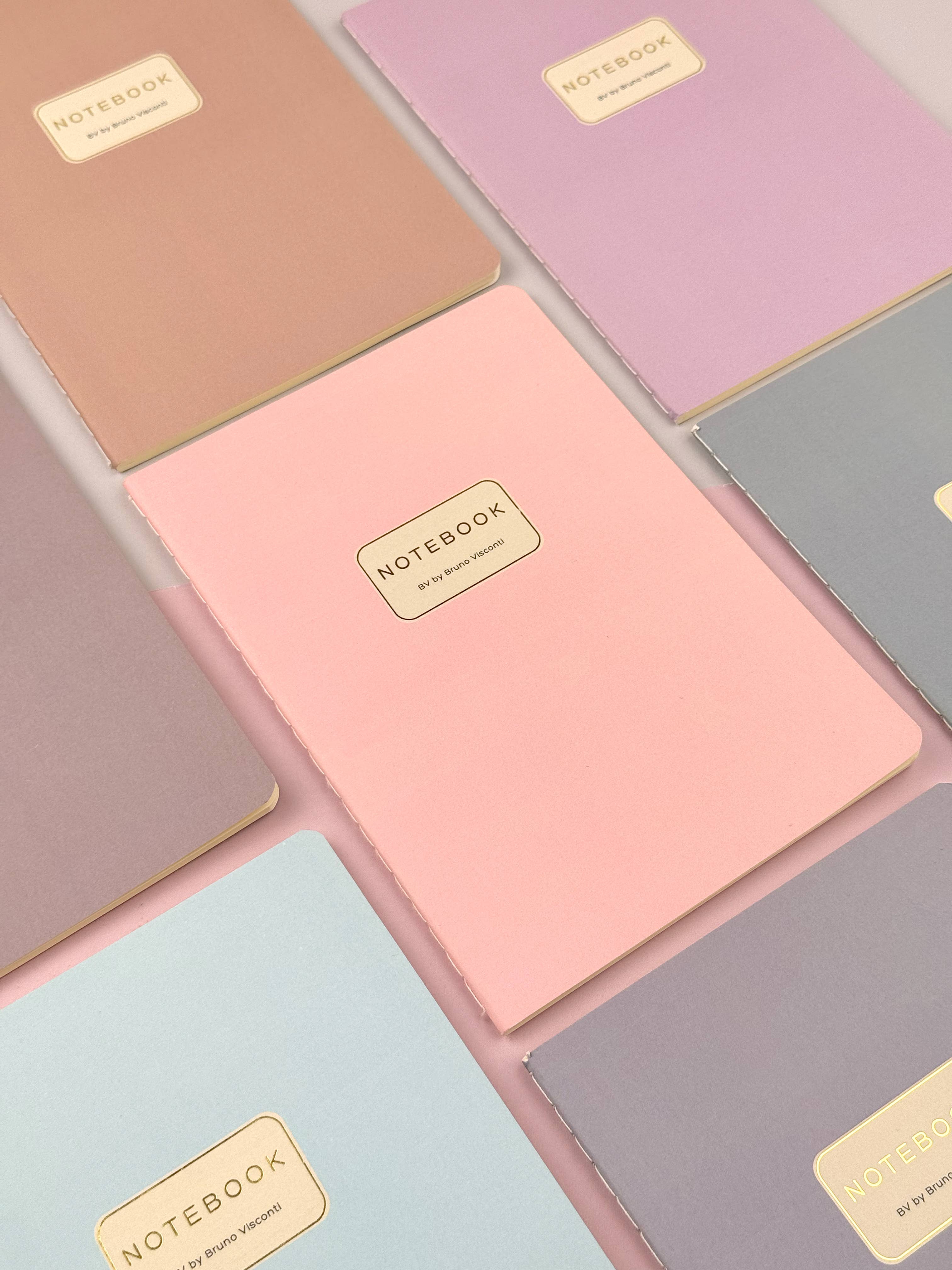 BV by Bruno Visconti - Wholesale Notebook - A5 Notebook - Solid Pink5