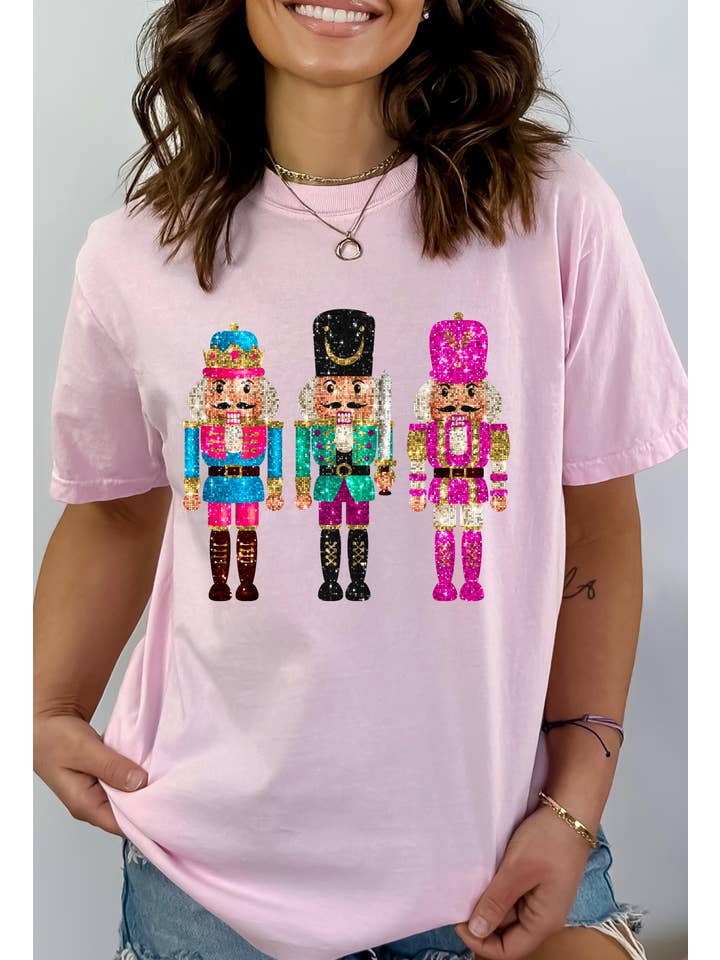 Spirit+Tribe - Venta al por mayor Sudadera estampada - Mujer - CASCANUECES PREPPY CON LENTEJUELAS DE IMITACIÓN1