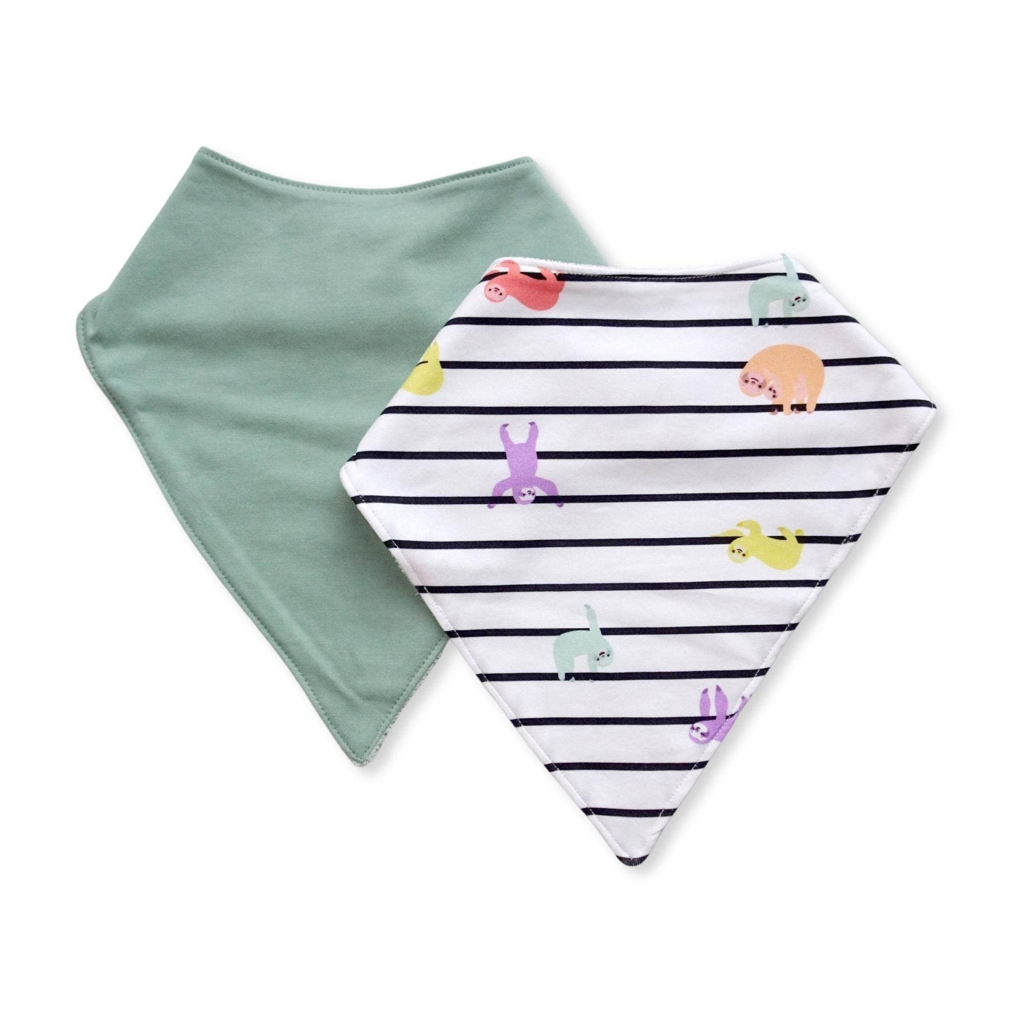 Earth Baby Outfitters - Wholesale Bandana Bib - Tencel Bandana Bibs - 2 Pack10
