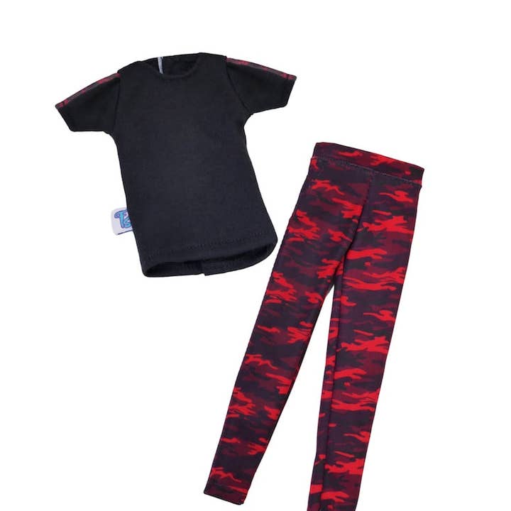 "NY" Camo Coolness Fresh Squad Docka Modepaket för wholesale av Fresh Dolls