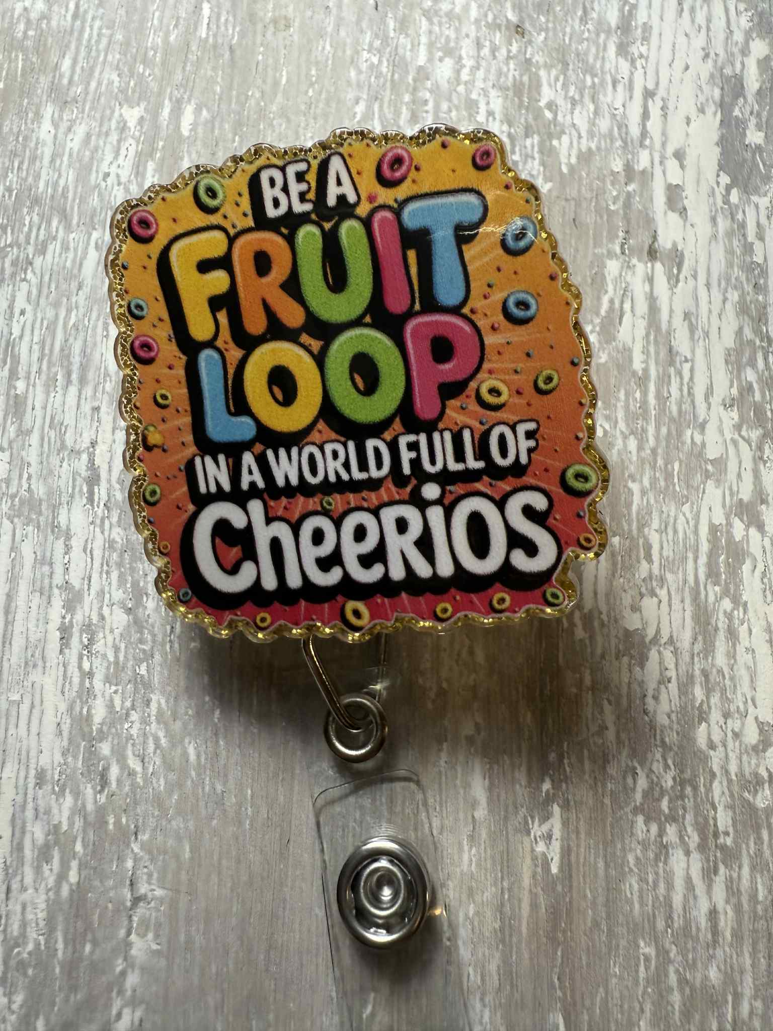 The Wild Poppy - Wholesale Badge Accessory - Women's -  Badge ReeL Be a Fruitloop In a world of Cheerios0