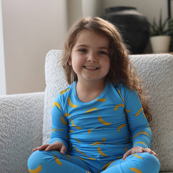 Conjunto de Pijama de Dos Piezas con Racimo de Plátanos para venta al por mayor de Wild Crew Clothing