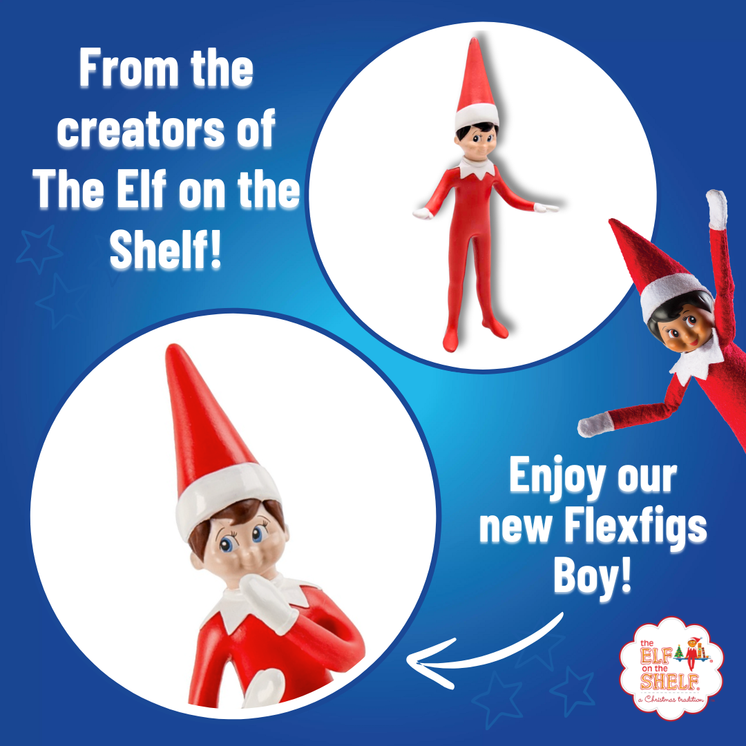 Baby Republic - Wholesale Figurine Toy - Kids - The Elf on the Shelf® FleXfigs Boy w/Blue Eyes - Bendable2