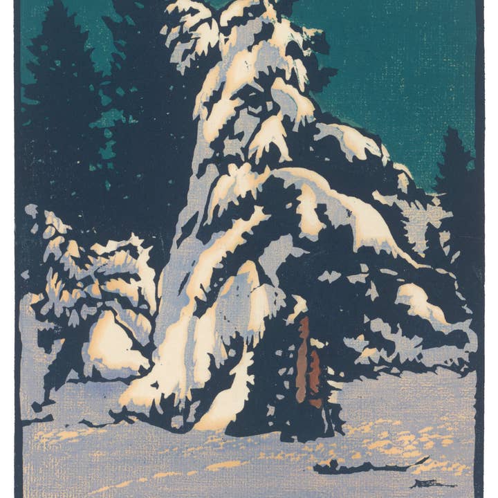 Pomegranate - Wholesale Christmas Card - William S. Rice: Long Winter's Night Holiday Card Assortment3