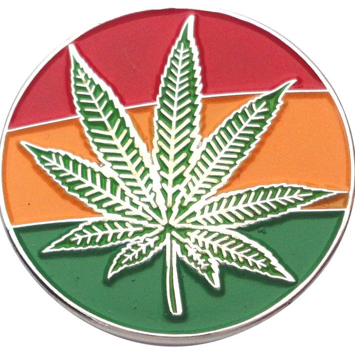 Mary Jane Rasta Ball Marker for wholesale by Fun Markers