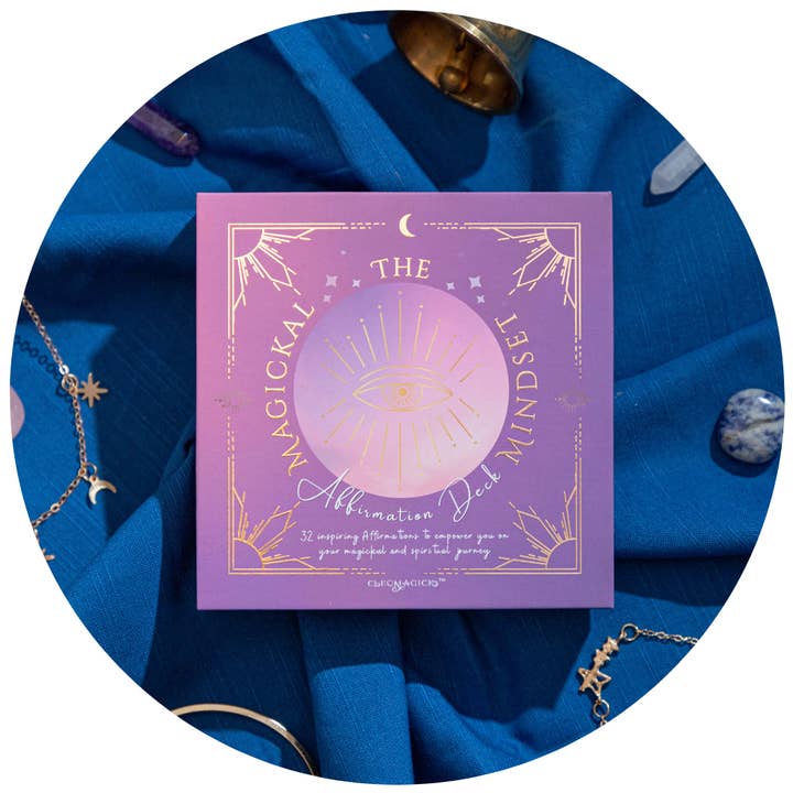 THE MAGICKAL MINDSET AFFIRMATION DECK for wholesale by CLEOMAGICK