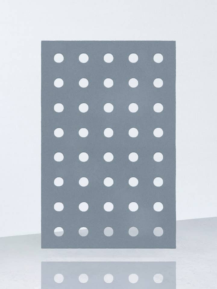 Tappeto perforato - Foro largo - Gallery Grey per la vendita all'ingrosso da parte di Bi-Rite