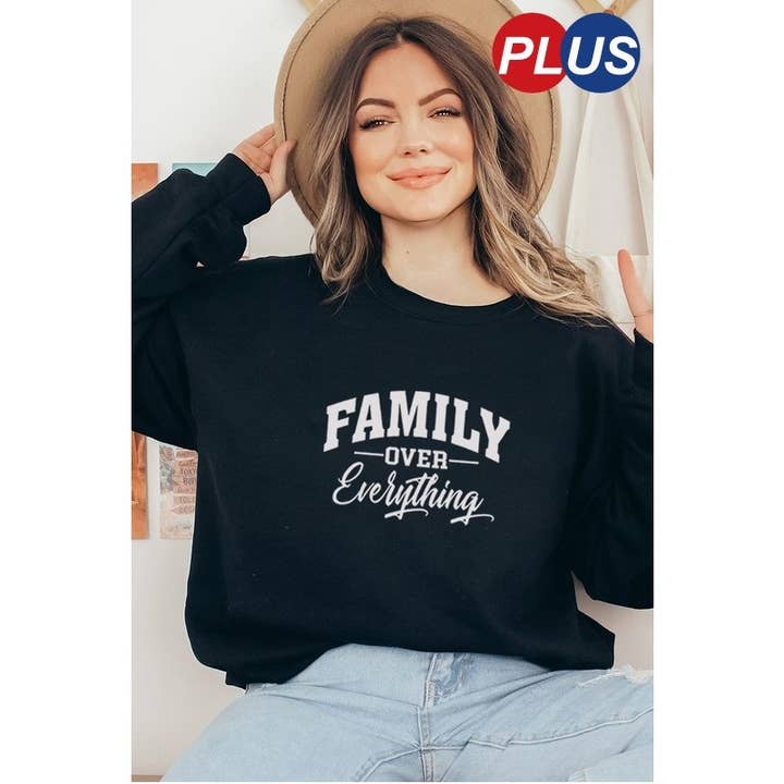 SWEAT-SHIRT GRAPHIQUE FAMILIAL pour la vente par Clothing of America