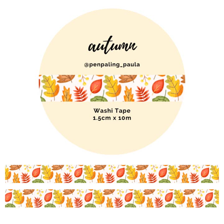 Penpaling Paula - Wholesale Washi Tape - Autumn - Washi Tape