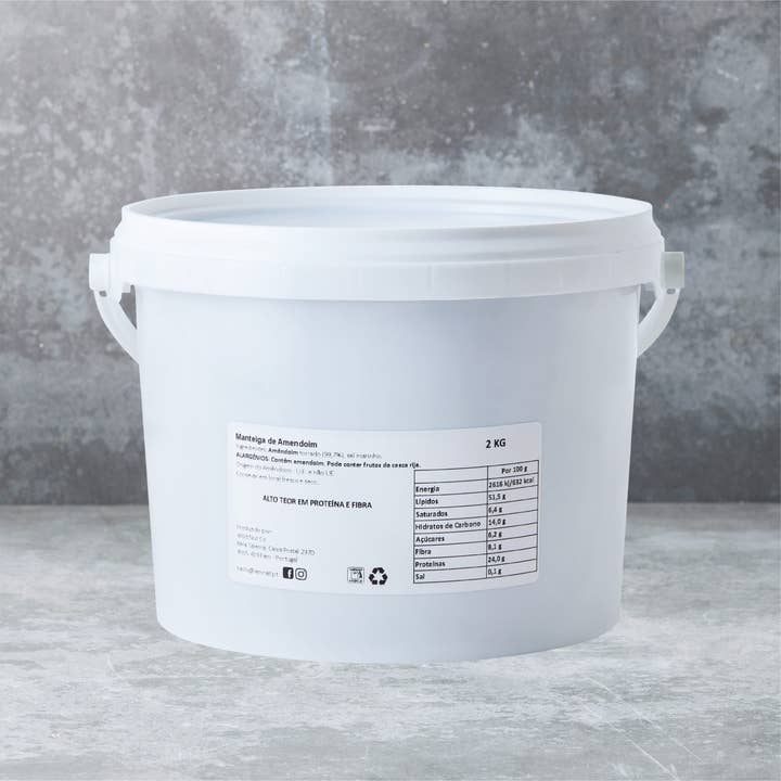 I'M NAT - Wholesale Nut Butter - Creamy Peanut Butter 2Kg