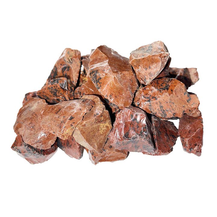 Pierres brutes Obsidienne acajou - 1Kg pour la vente par France Mineraux