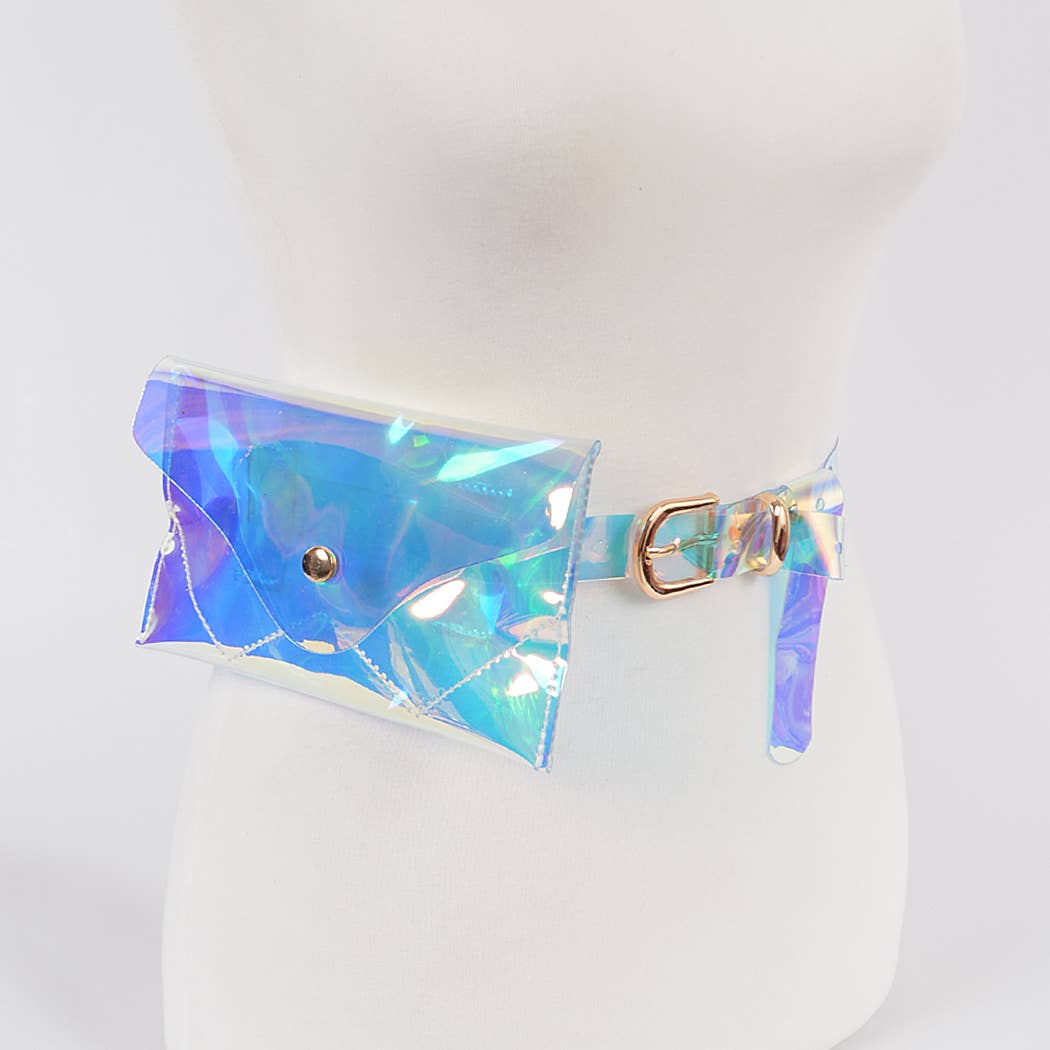 3AM BY H&D ACCESSORIES - Wholesale Belt Bag - Women's - Clear Daily Fanny Pack