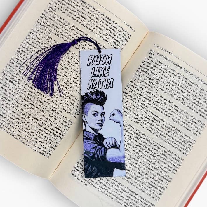 Rush Like Katia Dungeon Crawler Carl Inspired 3D Bookmark for wholesale by Twisted Layers