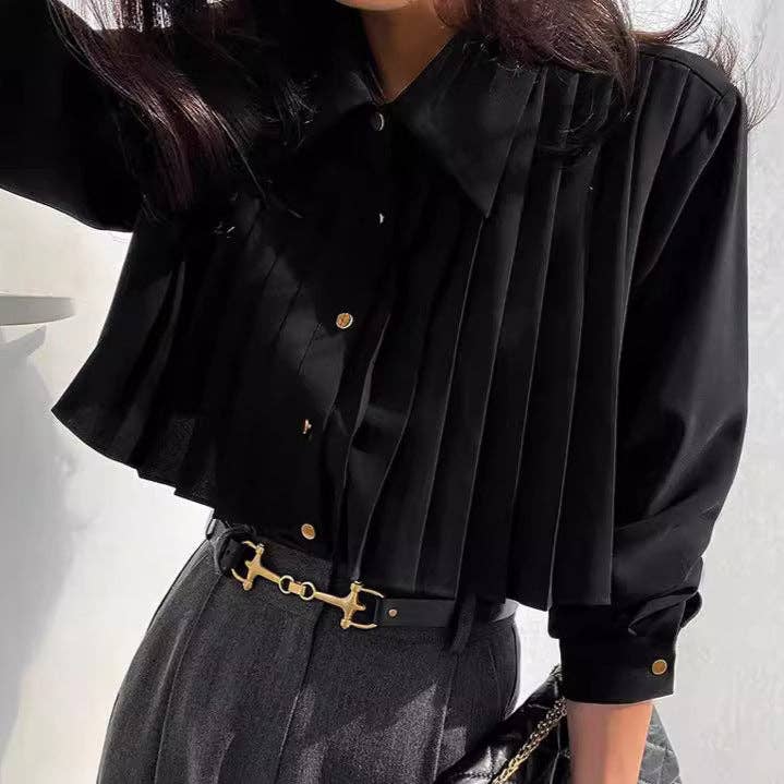 Marayn – wholesale Buttoned-down shirt – Women's – 2025 NEW Chic White Shirt French Design Elevated Style1