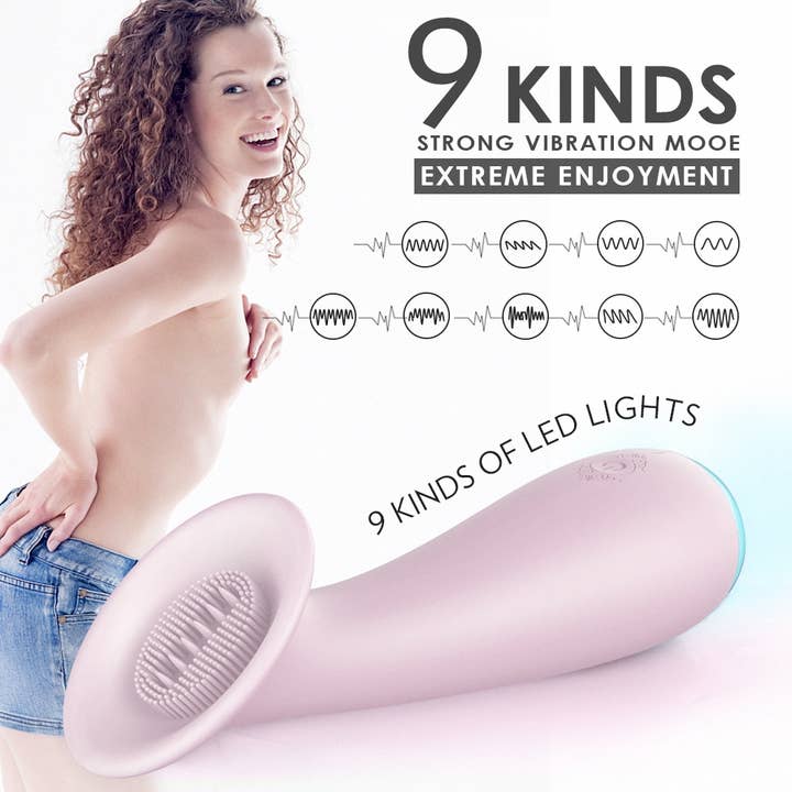 Seductive Boudoir – Engroshandel Sexlegetøj – Sunflower japansk vibrator med sugende tunge til klitoris6