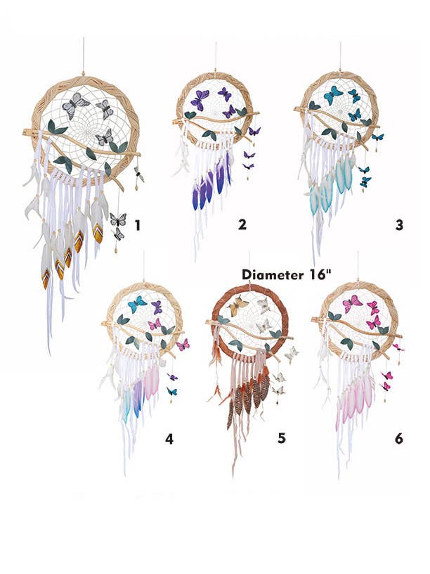 Drømmefanger-sommerfugl for engroshandel hos Puka Creations