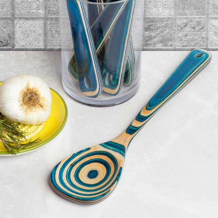 Totally Bamboo - Wholesale Kitchen Spoon - Baltique® Mykonos Collection Wooden Cooking Spoon, 12.5"3