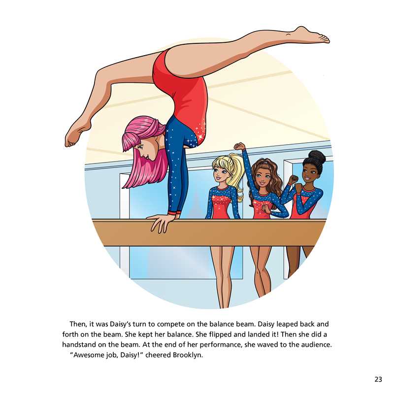 Simon & Schuster - Wholesale Early Reader Book (6-8) - Barbie: You Can Be A Gymnast by Becky Matheson6