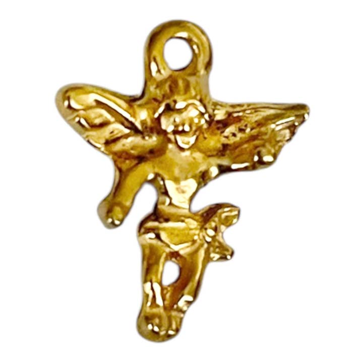 Single Charm - Small Cupid for wholesale by The Sage Vintage