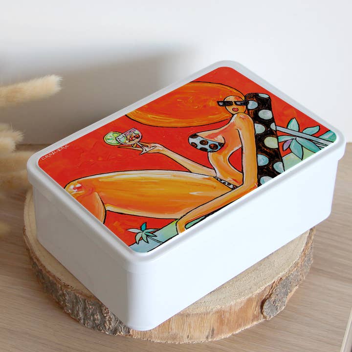 Boîte à Sucre Standard par l'Artiste François Groslière pour la vente par Printbox