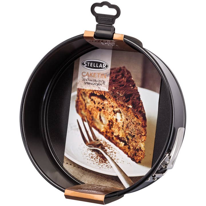 Round Cake Tin 8"/20cm Springform Non-Stick for wholesale by Stellar