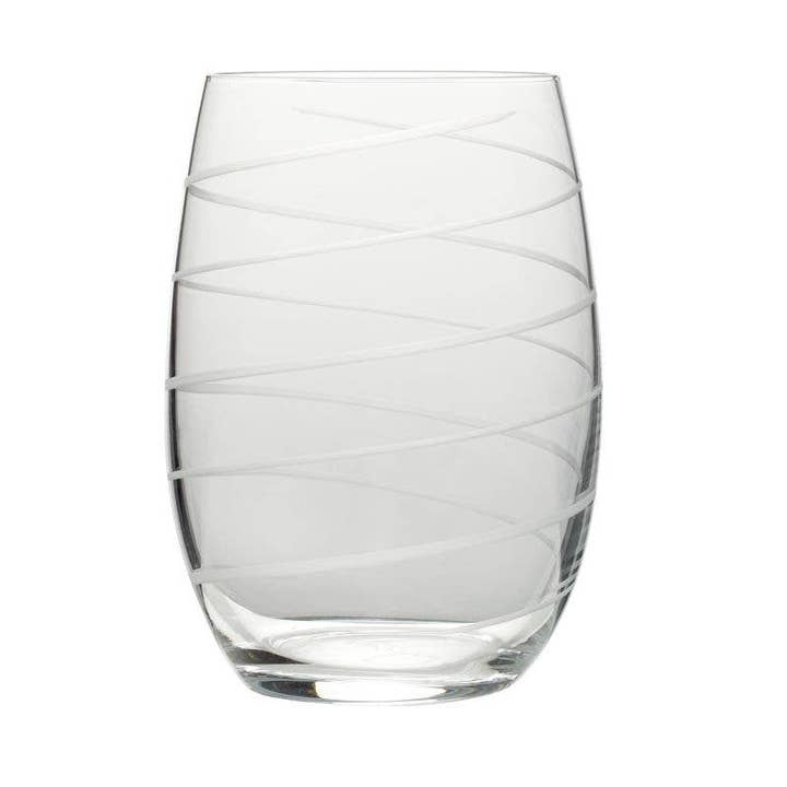 Mikasa - Wholesale Wine Glass - Mikasa Cheers 17OZ Stemless Wine S/43