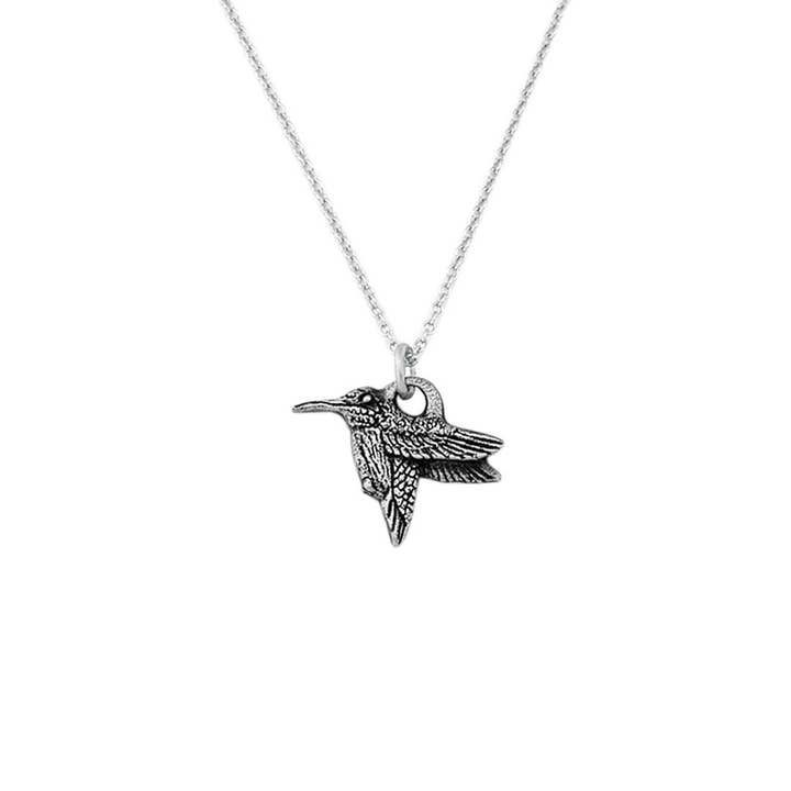 Hummingbird 17" Mini Necklace for wholesale by Danforth Pewter