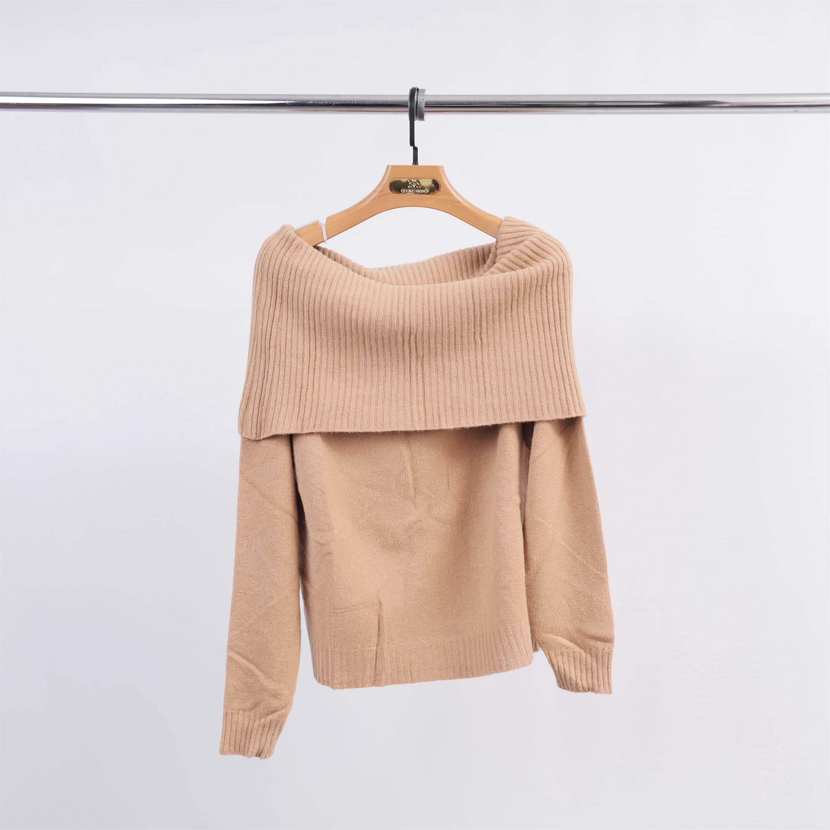 Cecile Wang - Wholesale Knit Sweater - Women's - YF570545 Off Shoulder Sweater10