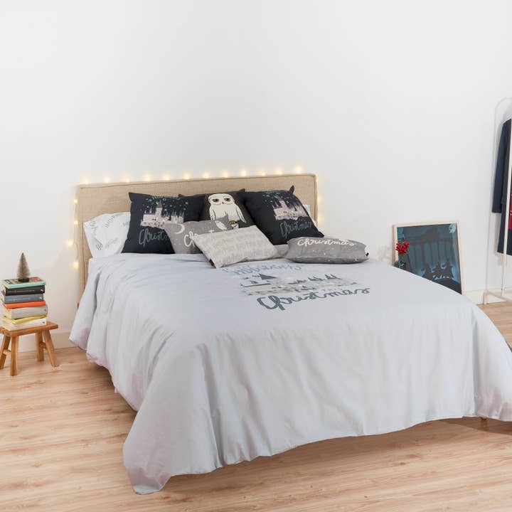 SG HOGAR - Wholesale Duvet Cover - Hogwarts In Christmas 100% Cotton Duvet Cover With Buttons2