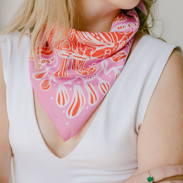 chanartchanart - Wholesale Bandana - Women's - Pink Chandana3