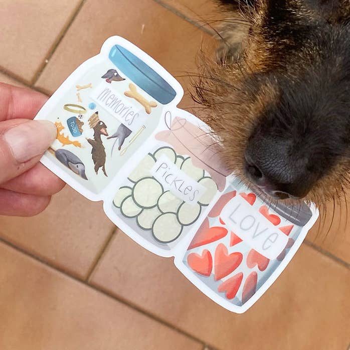 Sticker „Herinneringen” voor wholesale door Meet Wilma