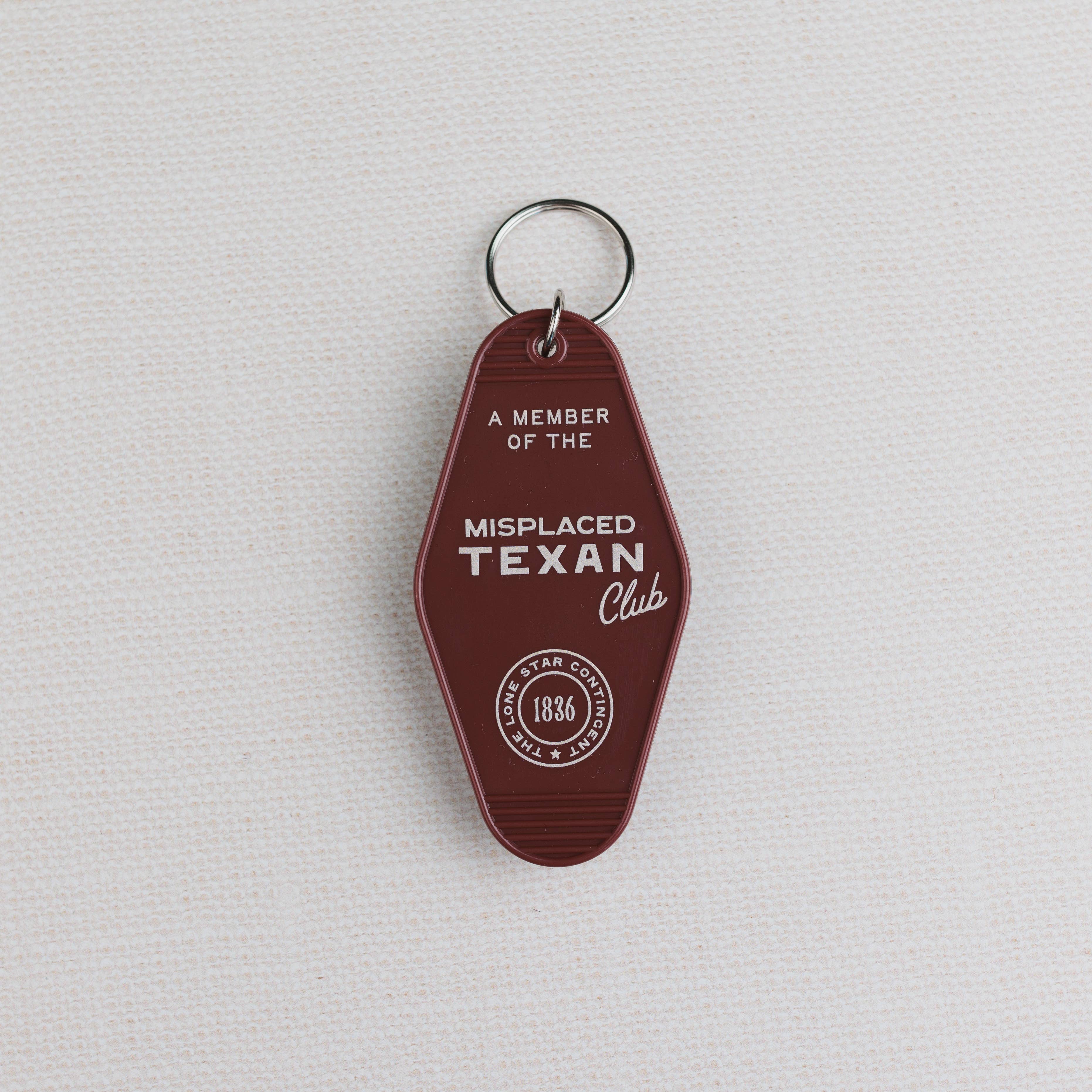 Morgan Lacey Hart - Wholesale Keychain - Unisex - The Misplaced Texan Club Keychain1