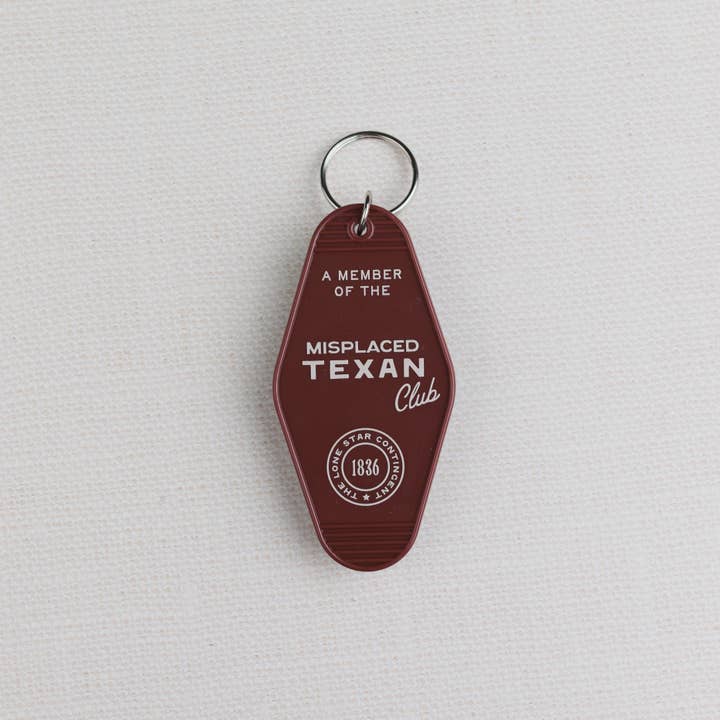Morgan Lacey Hart - Wholesale Keychain - Unisex - The Misplaced Texan Club Keychain1