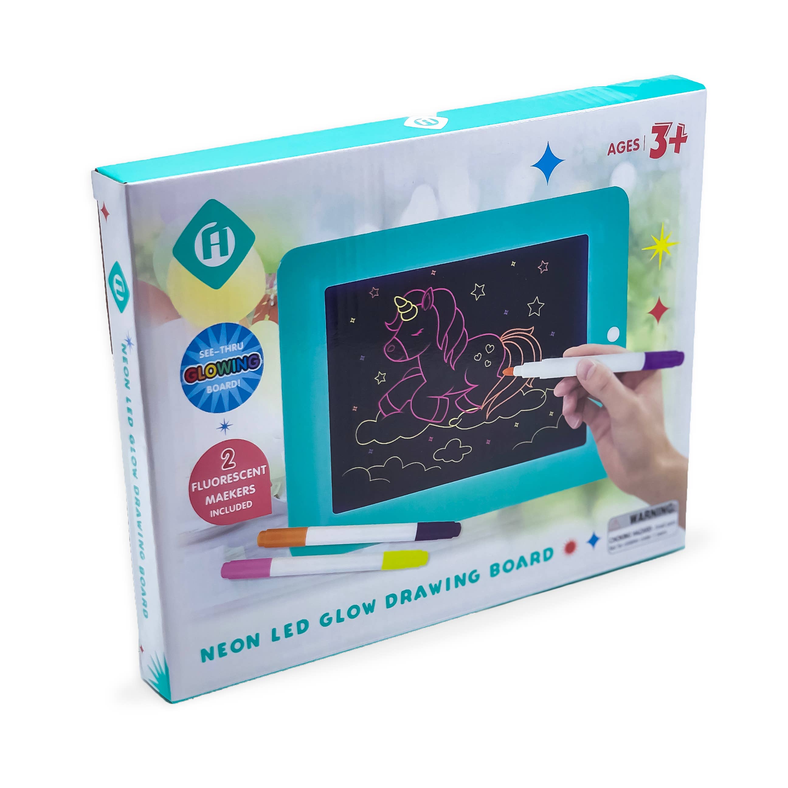 Flipo Group, Ltd. - Wholesale Drawing Board - Kids & Baby - Blue Light-up Dry-Erase Drawing Board4