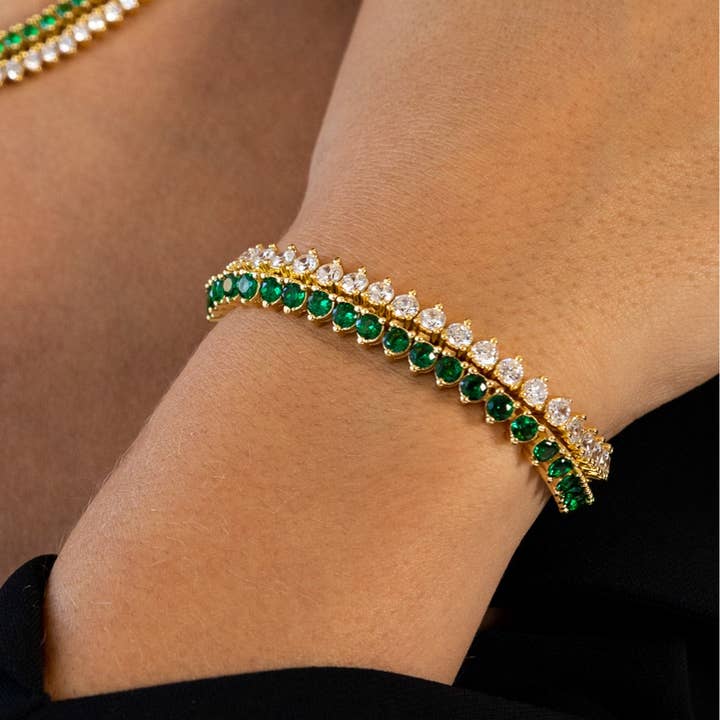 Sahira Jewelry Design - Vente Bracelet tennis - Bracelet Tennis Melinda4