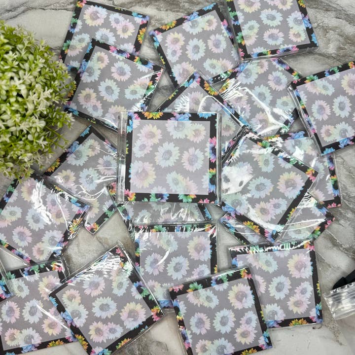 The Sticky Note Collection - Rainbow Sunflower for wholesale by Hive Supply