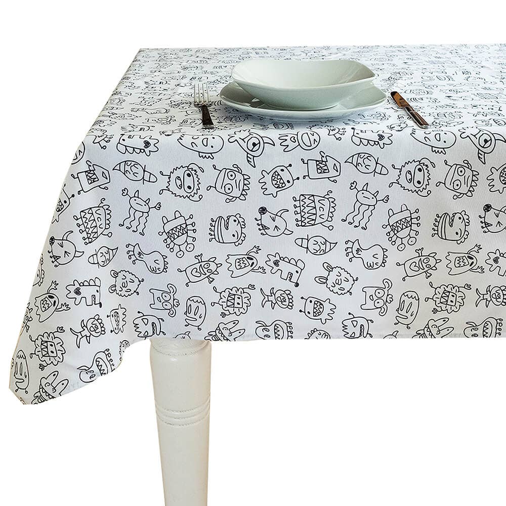 Almatex srl - Venta al por mayor Manteles - Mantel x 6 COLORA TU cm.140x180 suelto0