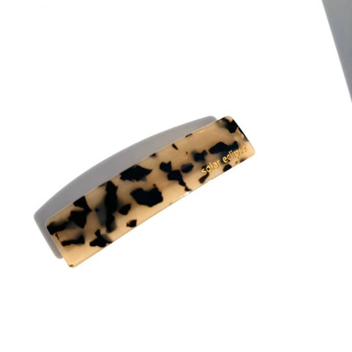 Solar Eclipse - Wholesale Barrette - Women's - Perfect Acetate French Barrette Hair Clip | Eco-Friendly