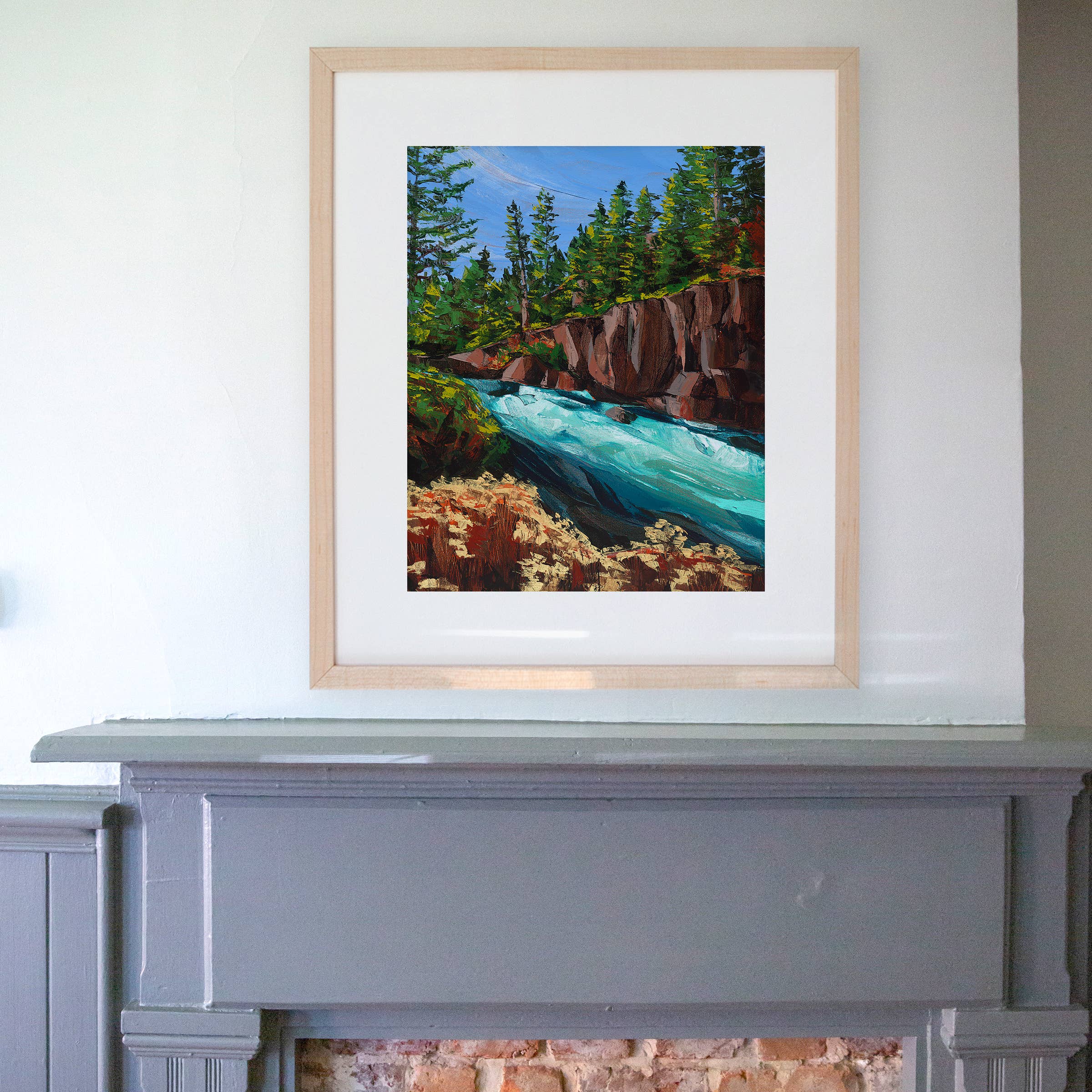 Lindsay Gilmore - Wholesale Art Print - Deschutes River - Fine Art Print1