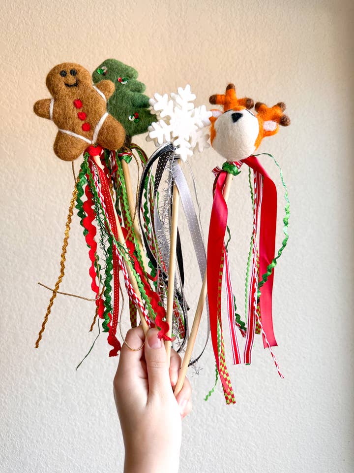 Christmas Whimsy Wands for wholesale by Made With Magic
